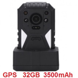 Персональный носимый видеорегистратор UniqVision UV-M505G с GPS 32 GB- фото